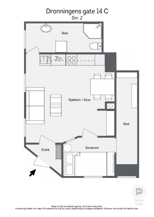 Central Bus Station Apartment, Wifi, Tv Narvik Dış mekan fotoğraf